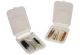 JAG & BRUSH CASE - 4 COMPARTMENTS CLEAR