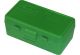 AMMO BOX 50 ROUND FLIP-TOP 38 TO 357 GREEN