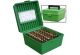 MTM Case-Gard Deluxe Ammo Box 100 Round Handle 22-250 to 458 Win - Green