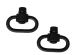 GROVTEC MANGANESE PHOSPHATE HEAVY DUTY PUSH BUTTON SWIVELS