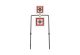 Allen EZ-Aim Hardrock Medium Square Spinner Targets & Stand