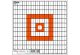 Allen EZ-Aim Paper Grid Target - 12 Pack