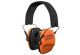 ISOtunes DEFY Slim Passive Tactical Earmuffs Orange