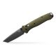 Benchmade 537GY-1 Bailout Knife, Woodland Green Aluminum