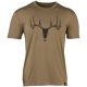 Browning Camp T-Shirt - Whitetail, Tan