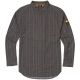 Browning Lightweight Shirt with Embroidered Pheasants Forever Logo, Plaid Charcoal