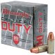 Hornady Critical Duty 9mm Luger +P, 135 gr, FlexLock Ammunition