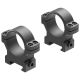 Leupold BackCountry Cross-Slot Rings: 30mm, Medium, Matte Black