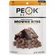 Peak Refuel Premium Freeze-Dried Chocolate Fudge Brownie Bites Dessert