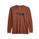 SITKA Gear Icon Long Sleeve Tee, Red Sumac