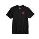 SITKA Gear Stay Dialed Tee, Sitka Black Ultra Orange