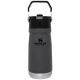 Stanley Classic The Iceflow Flip Straw Water Bottle - 17 oz, Charcoal Grey