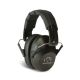 Walker's Low Profile Folding Passive Earmuffs - Black