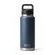 YETI Rambler Bottle with Chug Cap, 1 L: Navy