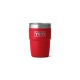 YETI Rambler Stackable Cup with Magslider Lid, 236 mL: Rescue Red