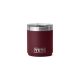 YETI Rambler Stackable Lowball with Magslider Lid, 295 mL: Wild Vine Red