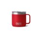 YETI Rambler Stackable Mug with Magslider Lid, 414 mL: Rescue Red