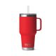 YETI Rambler Straw Mug with Straw Lid, 1 L: Rescue Red