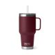 YETI Rambler Straw Mug with Straw Lid, 1 L: Wild Vine Red