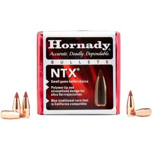 Hornady Bullet 17 Cal .172 15.5 Gr NTX