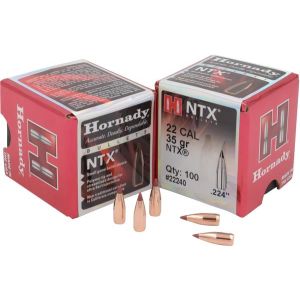 Hornady Bullet 22 Cal .224 35 Gr NTX