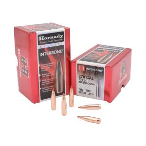 Hornady Bullet 270 Cal .277 130 Gr InterBond