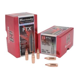 Hornady Bullet 30 Cal .308 160 Gr FTX (30-30 Win)