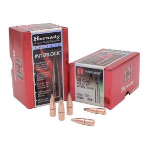 Hornady Bullet 30 Cal .308 165 Gr SP InterLock