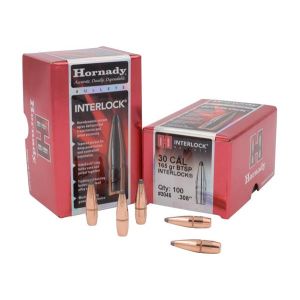 Hornady Bullet 30 Cal .308 165 Gr BTSP InterLock