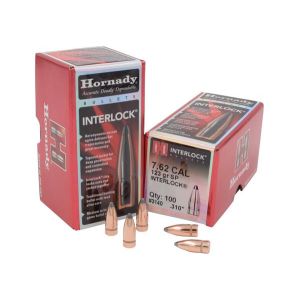 Hornady Bullet 7.62 x 39mm .310 123 Gr SP InterLock