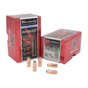 Hornady Bullet 32 Cal .321 170 Gr FP InterLock