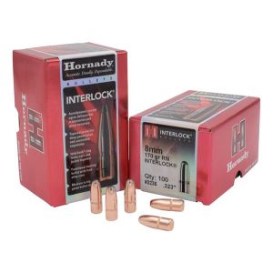 Hornady Bullet 8mm .323 170 Gr RN InterLock