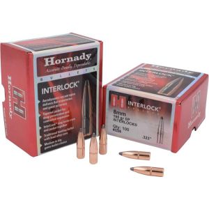 Hornady Bullet 8mm .323 195 Gr SP InterLock