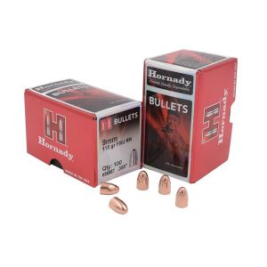 Hornady Bullet 9mm .355 115 Gr FMJ-RN