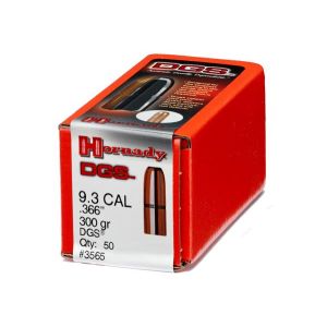 Hornady Bullet 9.3mm .366 300 Gr DGS