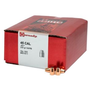 Hornady Bullet 45 Cal .451 230 Gr HAP (500)