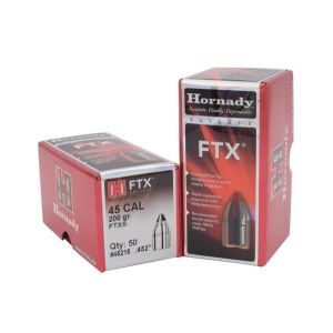 Hornady Bullet 45 Cal .452 200 Gr FTX (460 S&W Mag)