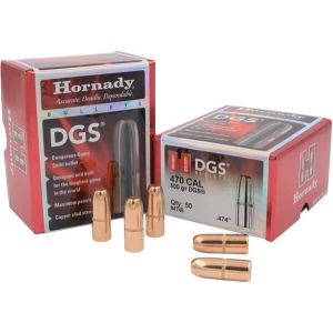 Hornady Bullet 470 Cal .474 500 Gr DGS