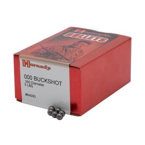 Hornady 000 Buckshot .350 Diameter (5 lbs)