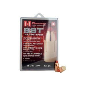 Hornady 45 Cal Low Drag Sabot with 10mm .400 200 Gr SST