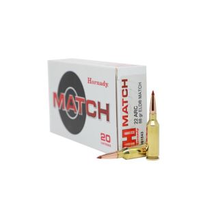 Hornady Ammo 22 ARC 88 Gr ELDÂ® Match