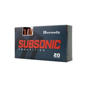 Hornady Ammo 450 Bushmaster 395 Gr Sub-X