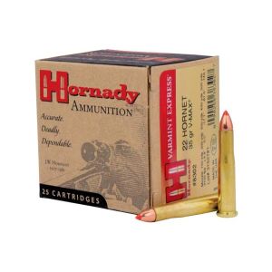 Hornady Ammo 22 Hornet 35 Gr V-MAX