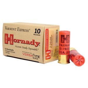 Hornady Ammo 12 GA #4 Buckshot Varmint Express