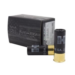 Hornady Ammo 12 GA 00 Buckshot Hornady Black