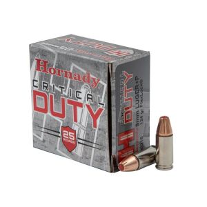 Hornady Ammo 9mm Luger+P 124 Gr FlexLock Duty