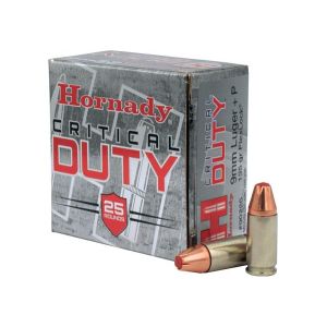 Hornady Ammo 9mm Luger+P 135 Gr FlexLock Duty