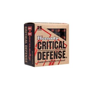 Hornady Ammo 9mm Luger 115 Gr FTX CD