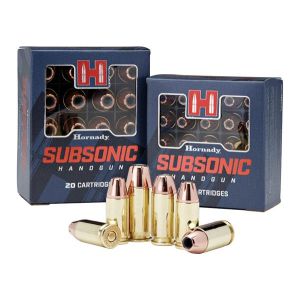 Hornady Ammo 9mm Luger 147 Gr XTP Subsonic