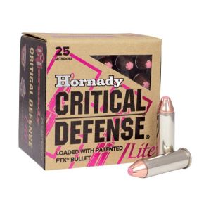 Hornady Ammo 38 SPL Lite 90 Gr FTX CD